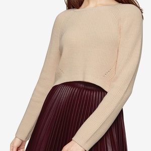 BCBGMAXAZRIA Adal Cropped Sweater